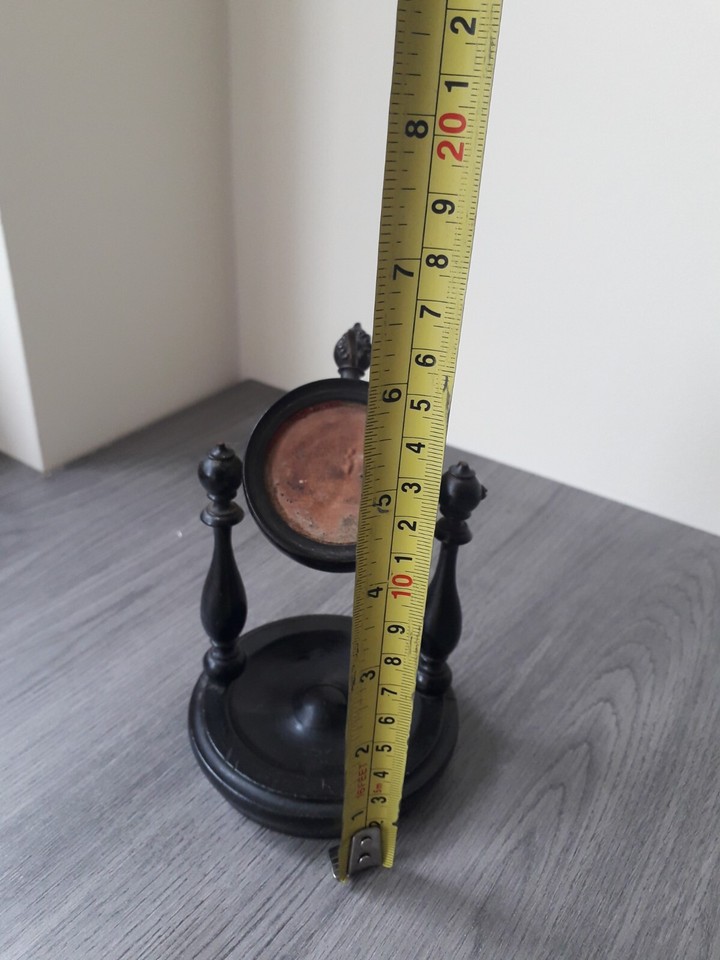 Antique Wooden Pocket Watch Stand eBay