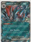 Carte Pokémon Zoroark ex de N Aventures Ensemble 098/159