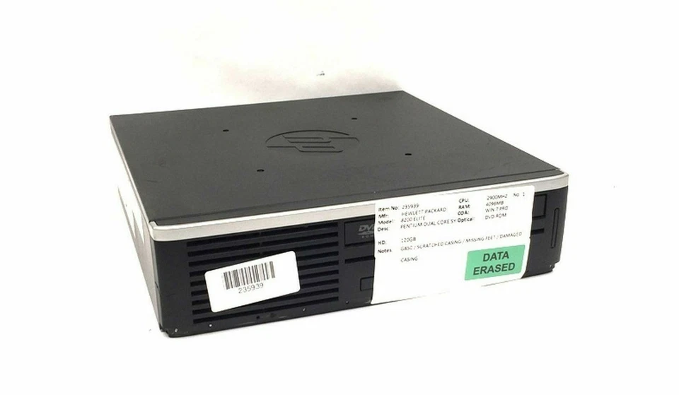 HP Elite 8000 USFF 2-Cores 2.0GHz 500Gb-1Tb SATA 4-16GB Ram Win7/10/11 WiFi -1 - Image 3 of 4