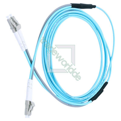 10M 10G OM3 Armored Cable Fiber Patch Cord LC to LC 3.0mm MM 50/125 Duplex