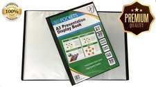 2  - Quality Presentation Display Book Portfolio Folder ( A3 40 P0CKETS )
