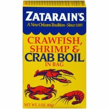ZATARAIN  S Crawfish Shrimp And Crab Boil Seasoning 3 Oz .  12  3oz Packages