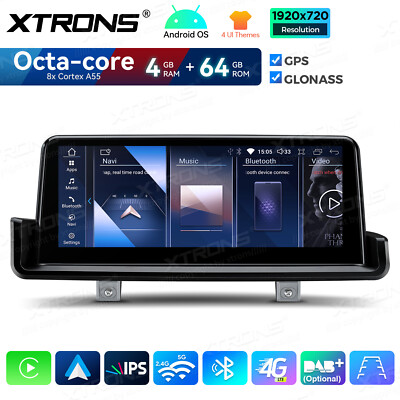 10.25'' Android 14 Autoradio für BMW E90 E91 8-Kern 4G+64GB Navi CarPlay iDrive