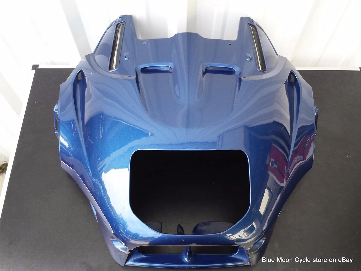 BMW front fairing cowl blue R1100RT #05031714 p/n 46632313682 