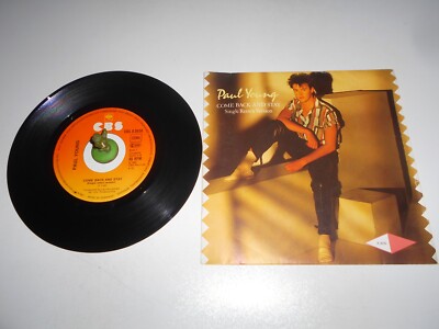 Paul Young - Come Back And Stay (1983) Vinyl 7` inch Single Vg +++ No.1 Hit !