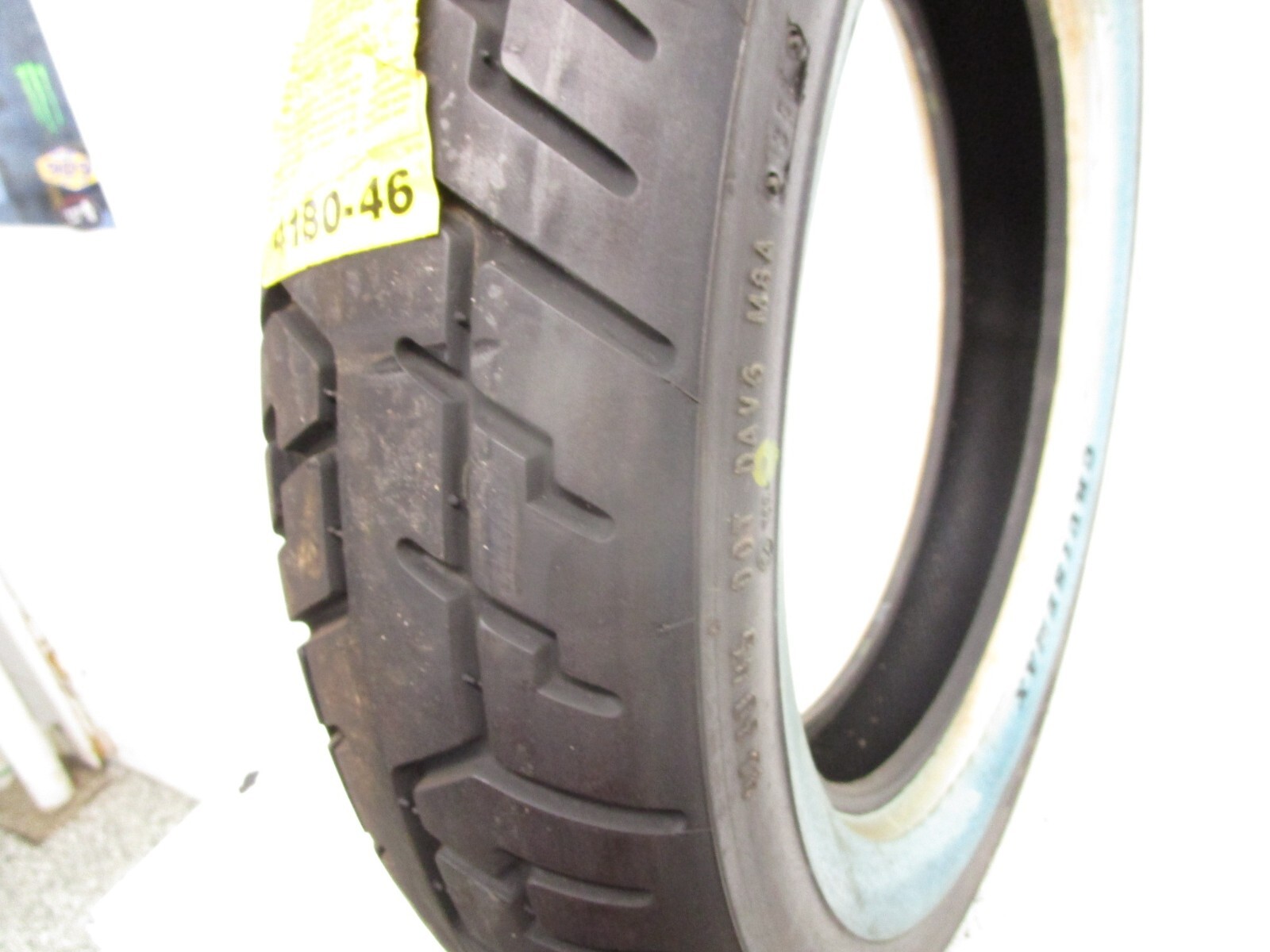 Dunlop CruiseMax 140/9016 71H Rear Wide White Wall Tire eBay