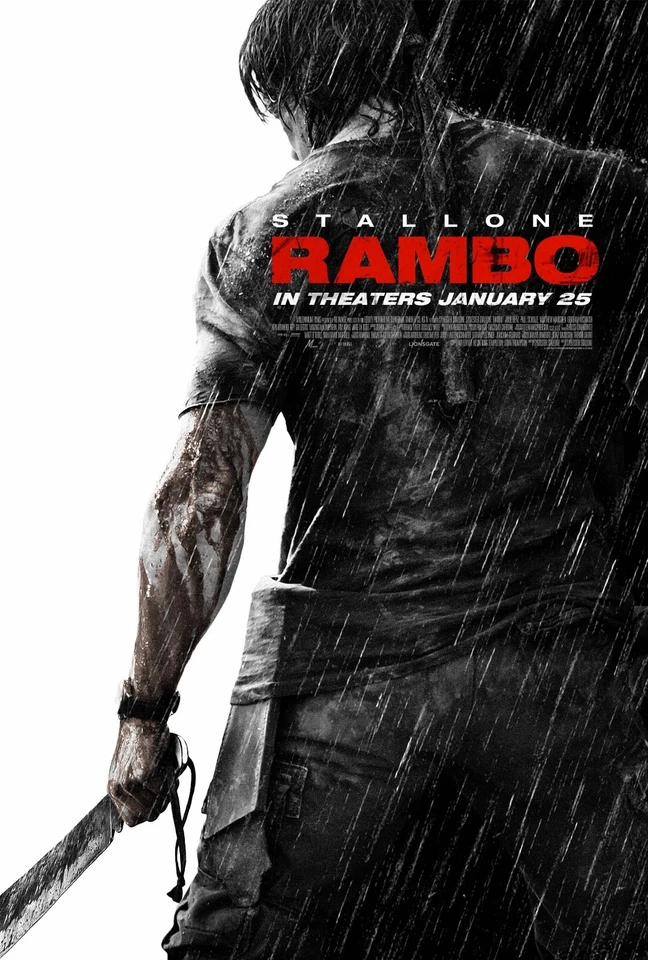 Rambo movie poster - Rambo : 11" x 17" - Sylvester Stallone poster