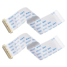 FFC Cable 0.5mm Pitch 30 Pin 100mm Flat Ribbon Cable for LCD Screen B Type 2pcs