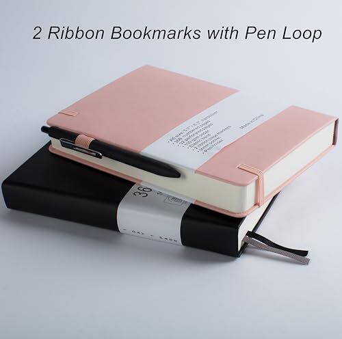 Wordsworth & Black A5 Bullet Dotted Journal 216 Dotted Pages, Hardcover - View #10