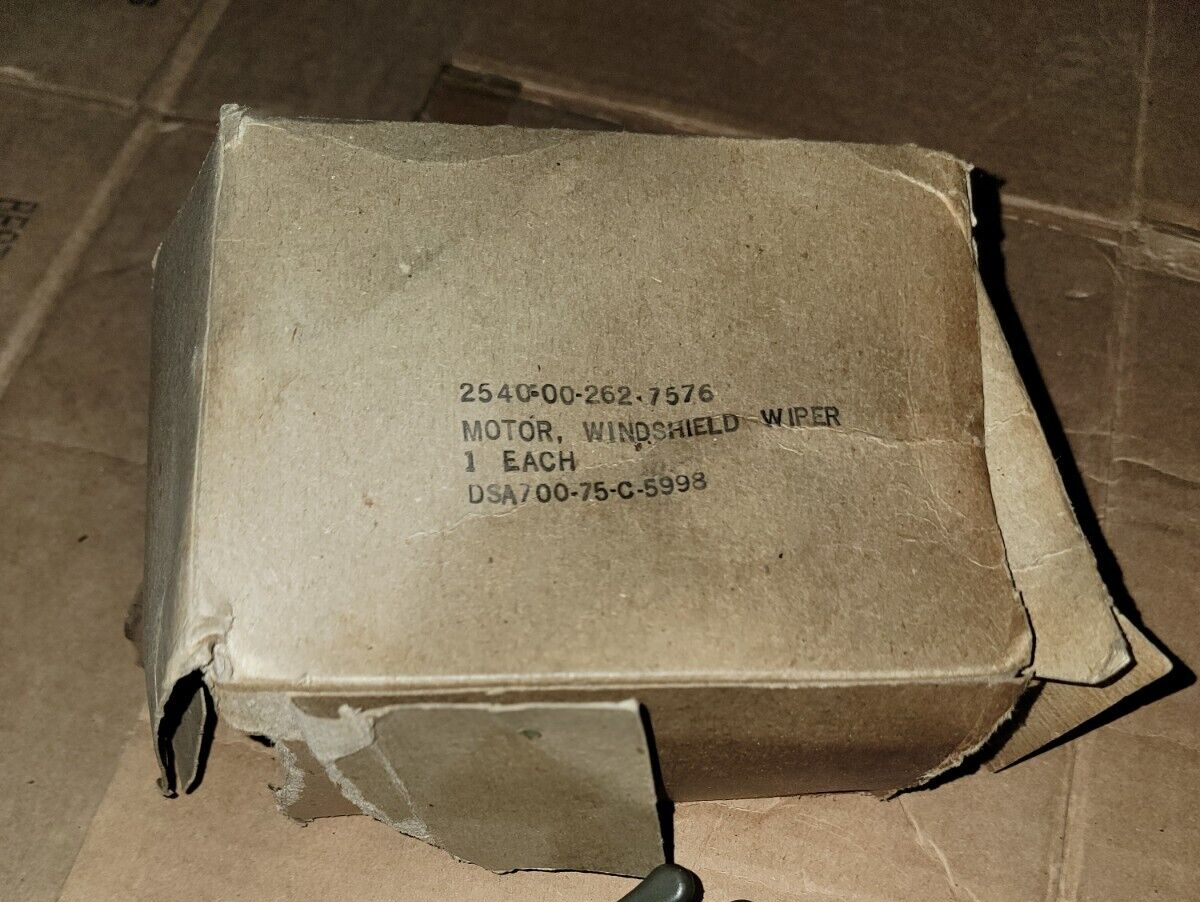 NOS Trico S583 Vacuum Wiper Motor WW2 Willys MB Ford GPW 25402627576 Jeep G503 eBay