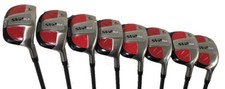 NEW SV2 Plus square Hybrid Irons 3-PW Graphite Senior Flex, Standard Length