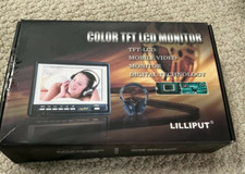 LILLIPUT Color TFT LCD Car 7" Monitor w/ HDMI Connect RF Remote hr701-np