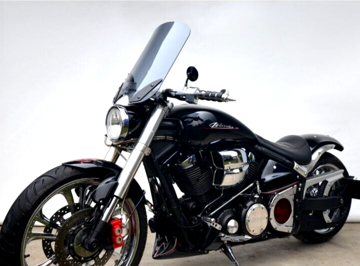 YAMAHA XV 1700 Road Star Warrior (02-10) LOW TOURING WINDSCREEN