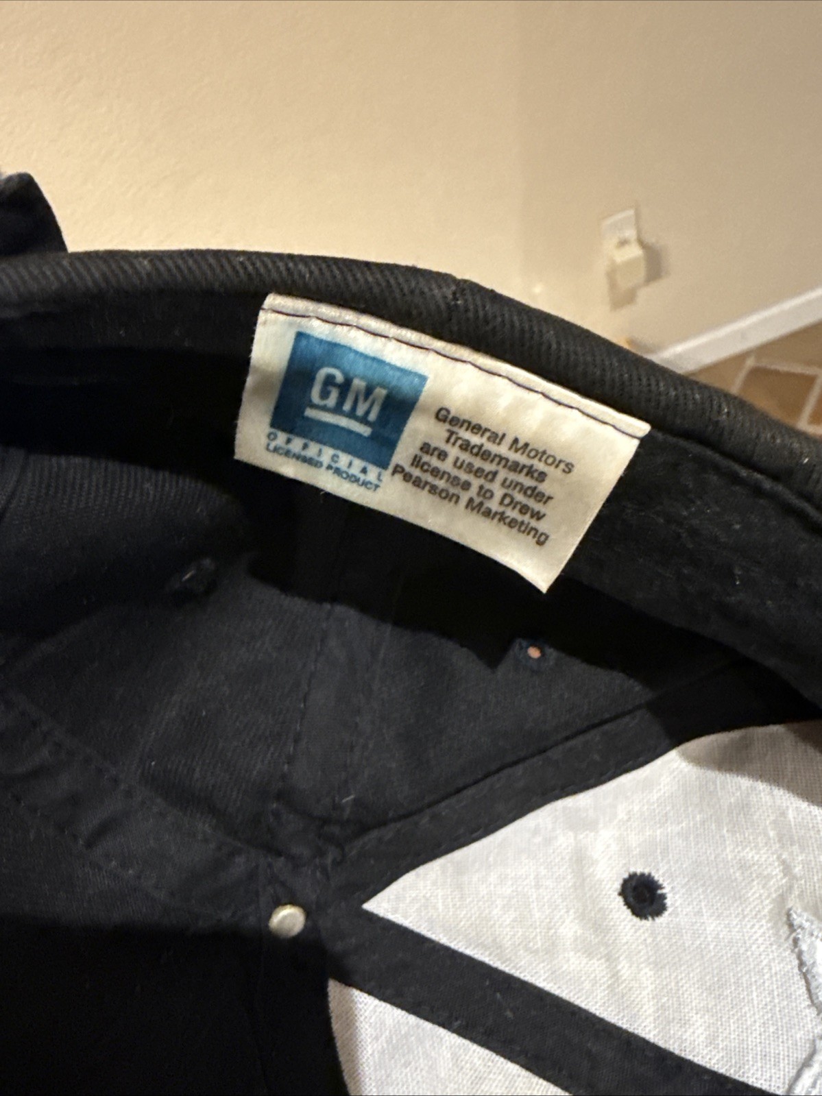 Corvette GM Hat BlackStrap back Adjustable Cap - image 4