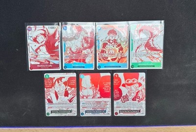 One Piece Card Game 3rd Anniversary! Treasure Campaign Pack Promo Set