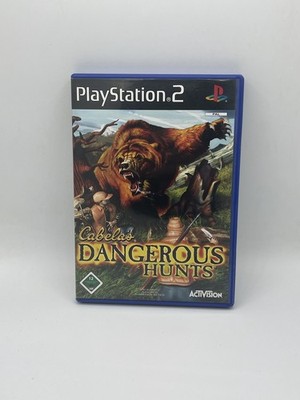 Cabela's Dangerous Hunts (Sony PlayStation 2) PS2 Spiel mit Handbuch selten top