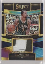 2018-19 Panini Select Throwback Memorabilia Tie-Dye Prizm 19/25 George Hill h2o