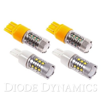 Diode Dynamics Front Turn Stage 2 LED Bulb XP80 White Amber for Jeep Gladiator