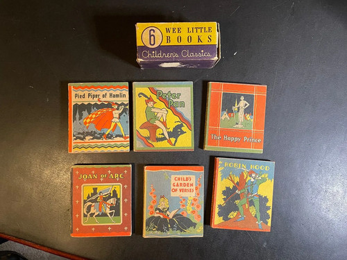 Wee Little Books Clásicos Infantiles Juego Completo de 6 Caja Amarilla #513 BLB FN-