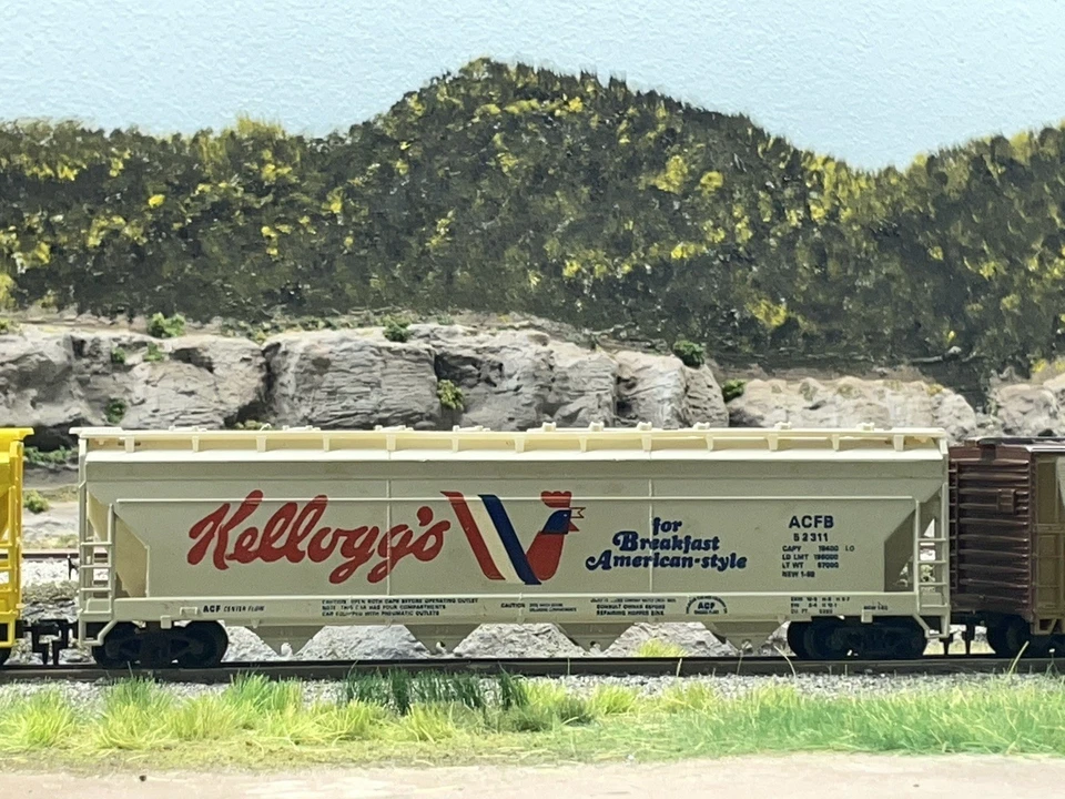 Грузовые вагоны 5 Tyco в коричневой коробке - Изображение 3 из 4