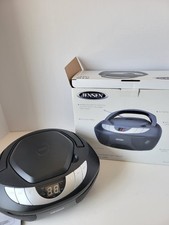 Jensen CD/AMFM Radio portable CD-R/RW LED display top load skip search CD-475