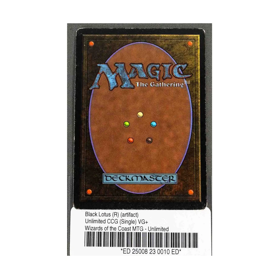 WOTC MtG Unlimited Black Lotus (R) VG+ - Image 2 of 2