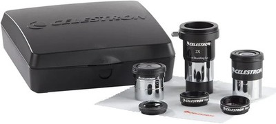 Celestron AstroMaster 8-Piece Eyepiece & Filter Kit Telescope Accessories