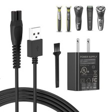 5V UL Charger for Philips Norelco OneBlade 360 2000 Series QP2724 X3001 Black