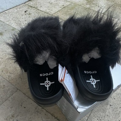 Crocs Chito x Crocs Crafted Clog Black US 11 EU 45-46 UK 10 Furry