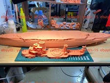 3d Printed 1/200 French Navy SMS Bretagne Battleship 1925 full Hull/waterline 
