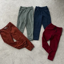 4 pairs of Youth boys size 10 joggers and pants art class, cat & jack, 365 kids