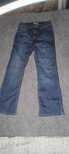 Jordache Bootcut Stretch Denim Jeans Blue Button Pockets Women's Medium Wash