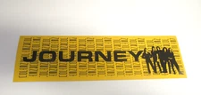 Vintage Journey Rock Music Group Bumper Sticker Unused 4 x 14
