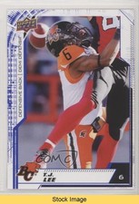 2020 Upper Deck CFL Blue TJ Lee #197 READ r6v