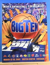 March 13-16  2003 Big Ten Men's Basketball Program