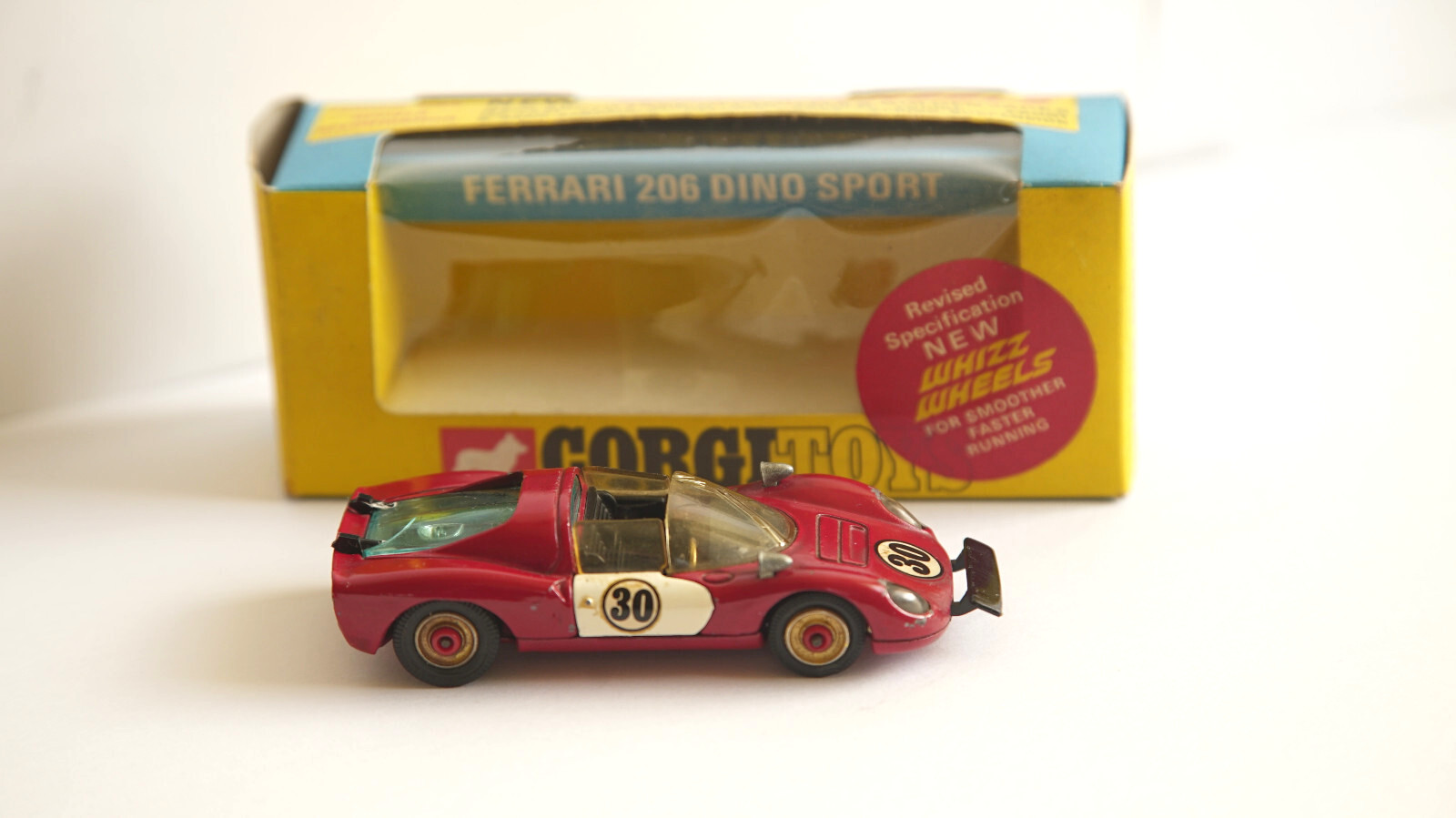 Corgi 344, Ferrari Dino 206 - Free Price Guide & Review