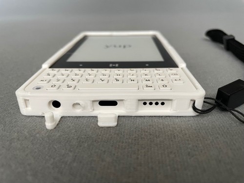Funda de teléfono minimalista - blanca (impresa en 3D) - Imagen 2 de 7