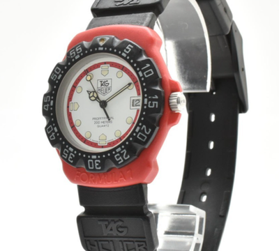 TAG Heuer Formula 1 385.513/1 Red/ Black/ White 34mm Quartz Men's