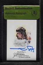 BAS 2008 Topps Allen & Ginter's Mark Spitz #262 Seal of Authenticity Auto 3c7