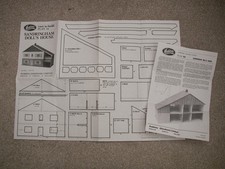 Hobbies plans of  Sandringham Dolls House 34" x 12" base size plan 751