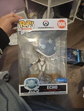 Funko Pop! Vinyl Jumbo 10 in: Overwatch  Echo (Glows In The Dark) 
