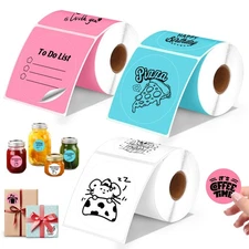 M110 Thermal Labels- 1.96" Colorful Round Label Sticker for Phomemo M120/M220...