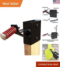 Versatile 2x4 Target Hanger & Stand Base for Hunting - AR500 Steel Adaptation