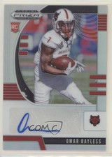 2020 Panini Prizm Draft Picks Rookies Silver Omar Bayless #208 Auto 1k5