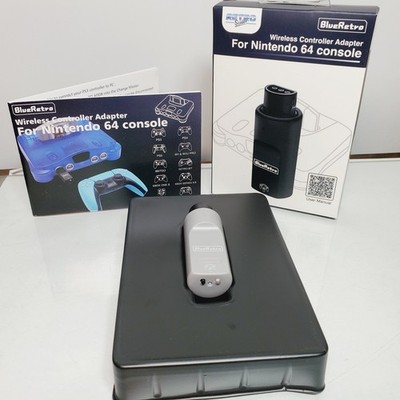 BlueRetro Bluetooth Adapter For Nintendo 64 Controller Receiver N64 GREY COLOR