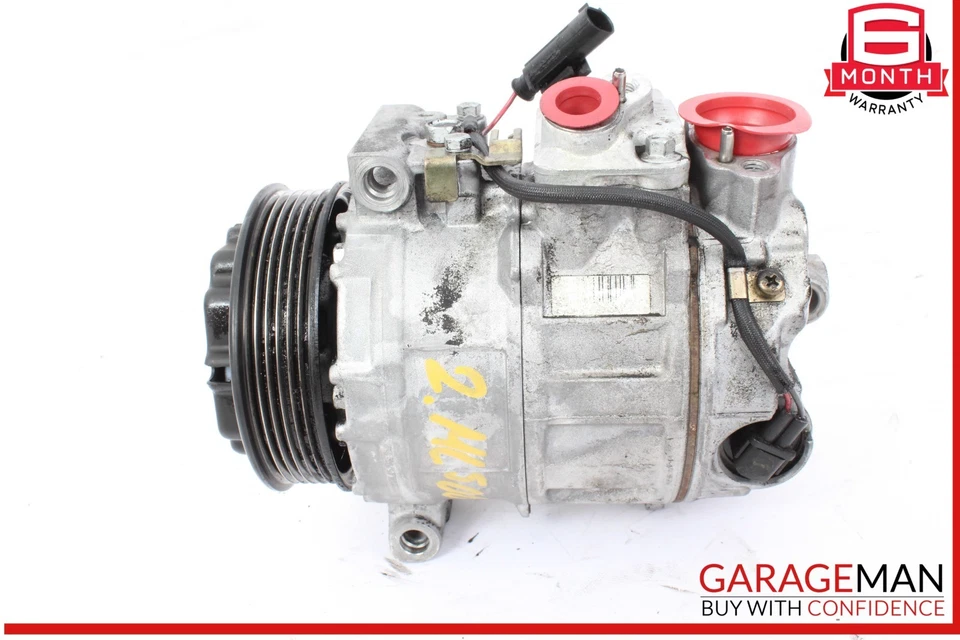 06-13 Mercedes W164 ML500 GL550 AIRE ACONDICIONADO BOMBA COMPRESOR FABRICANTE DE EQUIPOS ORIGINALES Foto 3 de 4