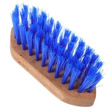Horse Hair Cleaning Brush Wood Stiff Bristle Grooming Brush for Horse