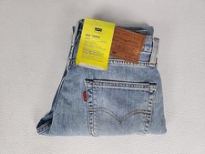Levi's 502 Flex Premium Regular Tapered Jeans 29X32 Mens Blue 99 Cotton Stretch