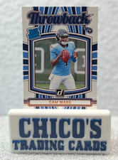 2025 Panini Donruss Football Rated Rookies Throwbacks Cam Ward #25 (RC)