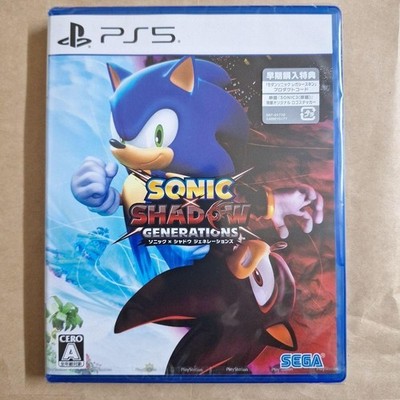 Sega Sonic Shadow Generations PS5 Game NEW Sealed Authentic Rare Exclusive